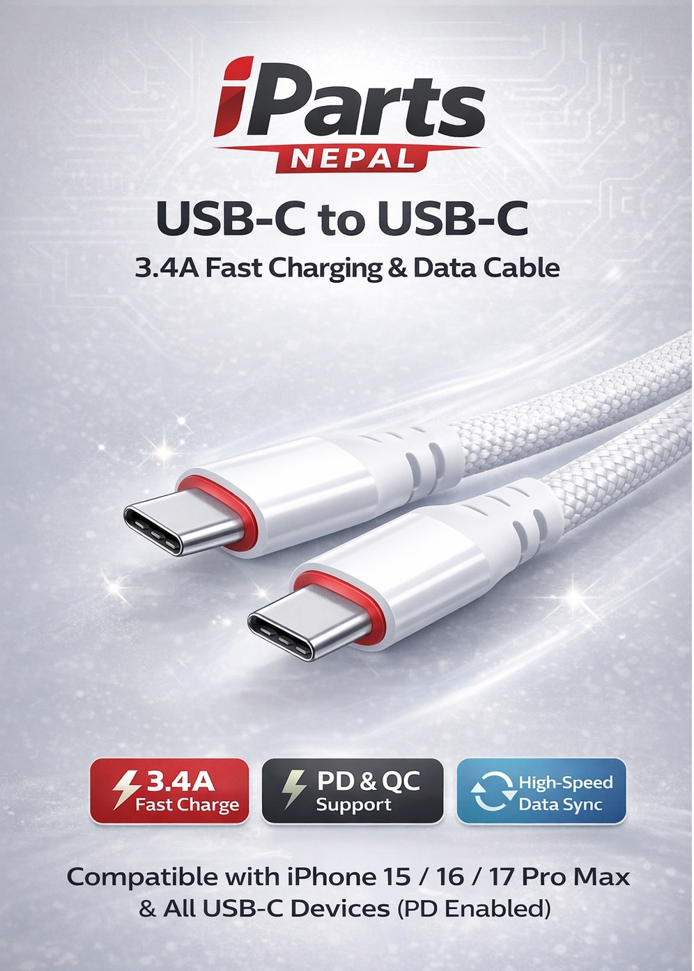 PD Super Fast Charging Cable Cto C